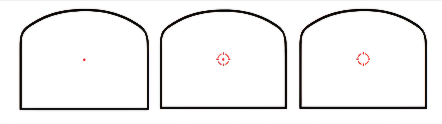 MP-SERIES MULTI RETICLE RED DOT OPTIC SIGHT