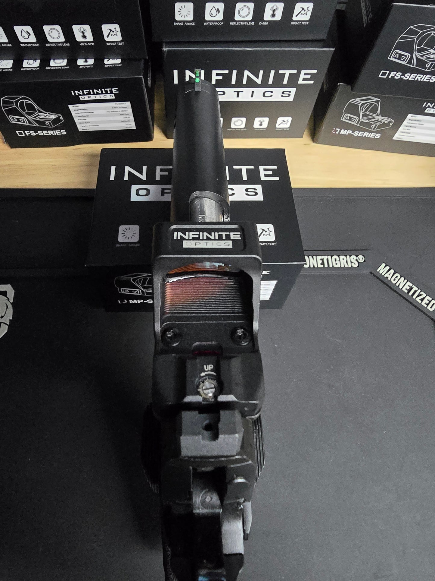 MP-SERIES MULTI RETICLE RED DOT OPTIC SIGHT